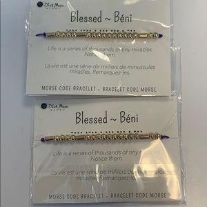 Blessed Morse Code Bracelet